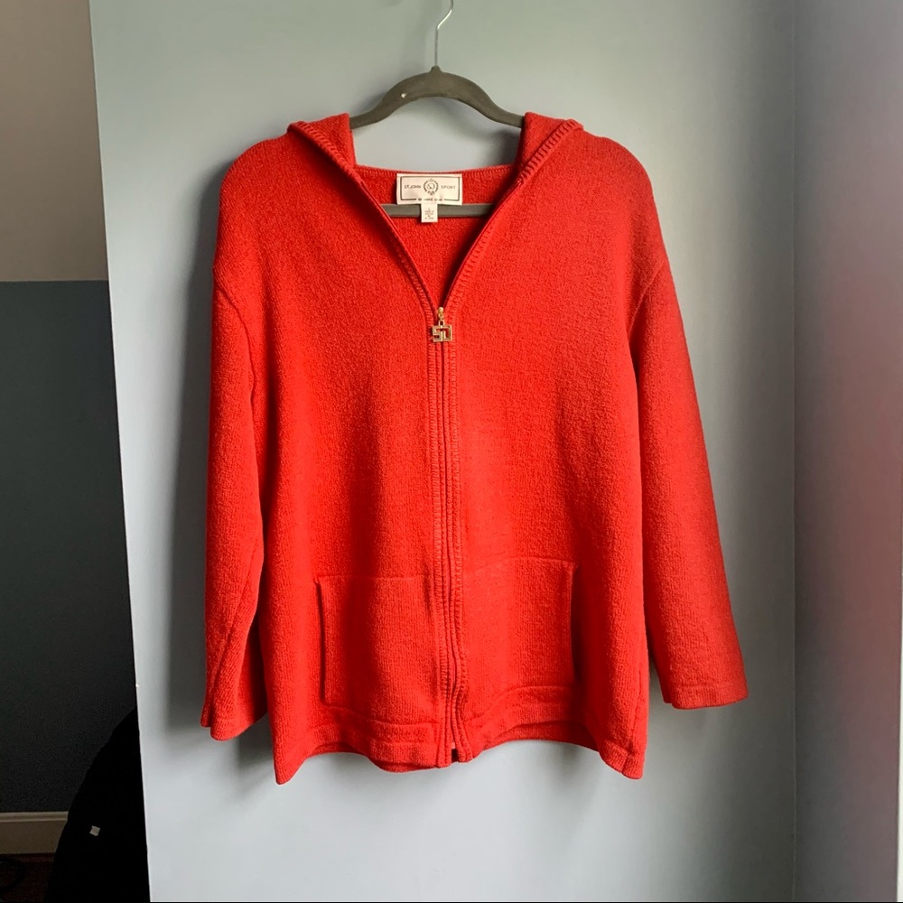 St. John Sport Knit Hoodie